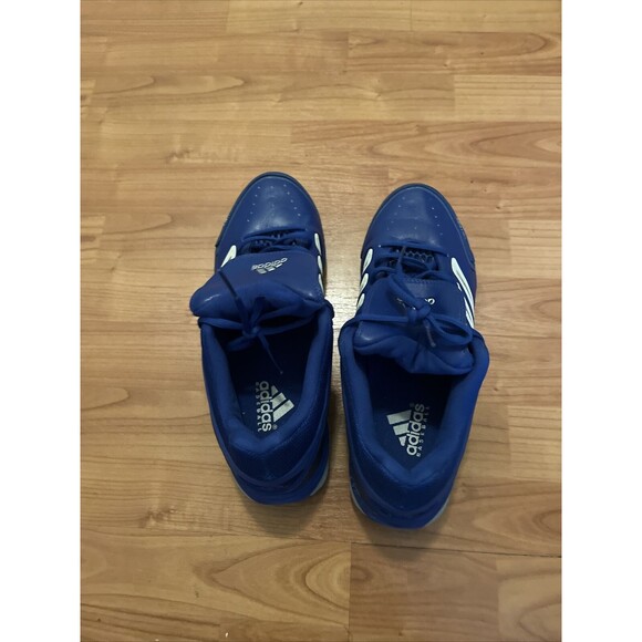 Adidas Men's Baseball Cleats AdiTUFF Size 11.5 Royal Blue - Picture 10 of 16